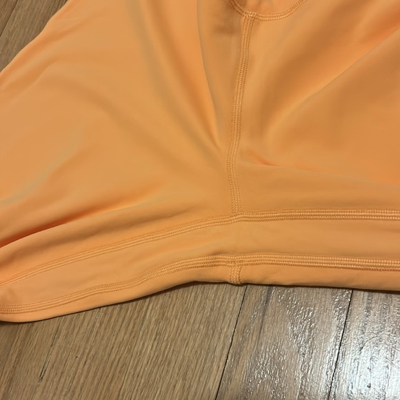 lululemon Align HR Crop 23” Inseam Leggings, Color Mango Dream, Size 12 - Picture 7 of 11